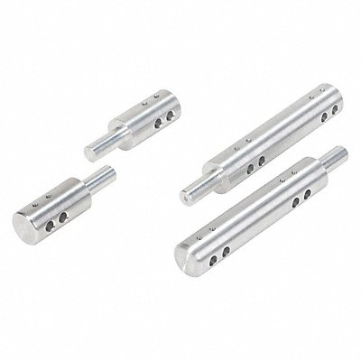 BURRELL SCIENTIFIC 757800800 Shaft Aluminum 1 in Dia 9 in L