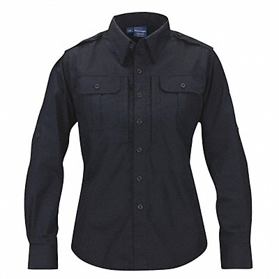 PROPPER F530550450L Tactical Shirt Long Sleeve L Navy