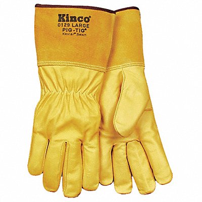 KINCO 0129L TIG Welding Gloves Tan L PR