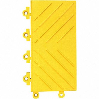 NOTRAX 620MR006YL Mat Ramp Yellow 6 in x 12 in PK6
