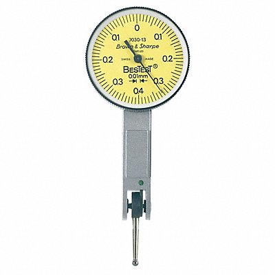TESA BROWN SHARPE 599703213 Dial Test Indicator Vertical 0 to 0.2mm