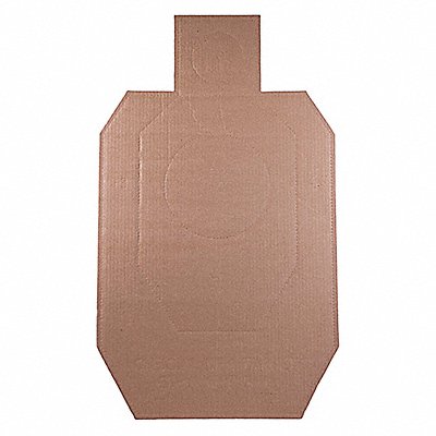 ACTION TARGET IDPACB25 IDPA Target Cardboard PK25