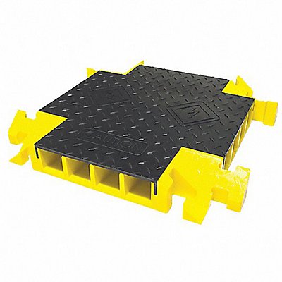 BUMBLE BEE BB4X300GMBY Cable Protector 4-Way 4 Channels 2 ft.