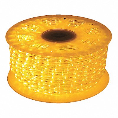 AMERICAN LIGHTING 38NH59 LED RopeLight 150ftX1/2in Yellow 70.5W