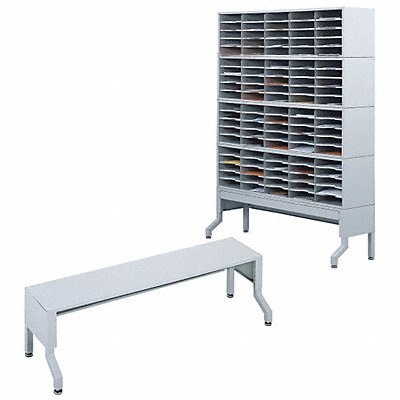 SAFCO 7756GR E-Z Sort Satellite Mail Station Base