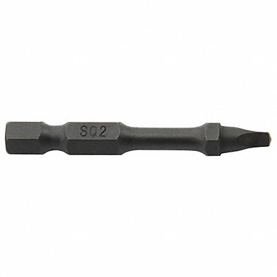 WESTWARD 38RW02 Power Bit SAE 1/4 #2 2 Steel PK5
