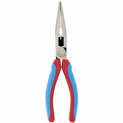 CHANNELLOCK 318CB Long Nose Plier 7-13/16 L Serrated