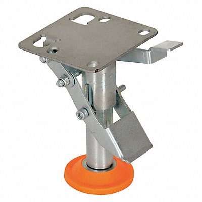 GRAINGER FLLKL4 Abrasion-Resistant Nonmarking Floor Lock