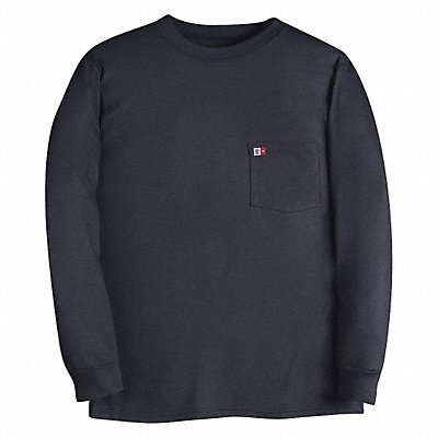 BIG BILL DW5KI6LRORA FR Crewneck Shirt L 35-1/2in. Orange