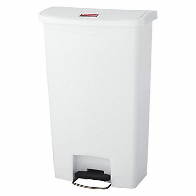 RUBBERMAID COMMERCIAL PRODUCTS 1883559 Garbage Can Rectangular 18 gal White