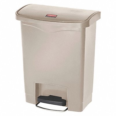 RUBBERMAID COMMERCIAL PRODUCTS 1883456 J2232 Wastebasket Rectangular 8 gal Beige