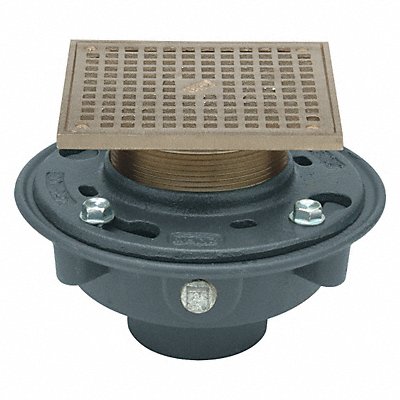 ZURN ZN4152NH5S Floor Drain 3 7/8 Body H Nickel Bronze