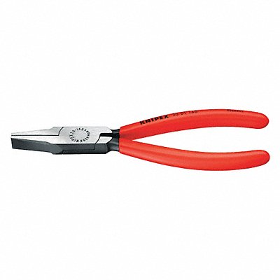 KNIPEX 2001160 Flat Nose Plier 6-1/4 L Serrated
