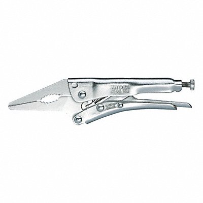KNIPEX 4134165 Locking Plier Plain Grip 6-1/2 L