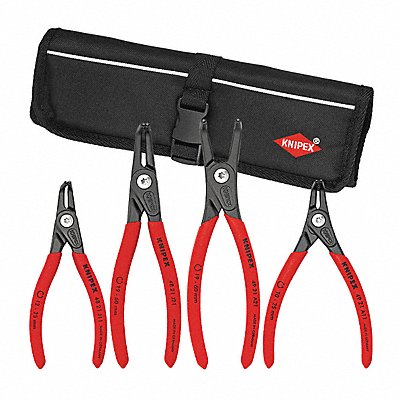 KNIPEX 9K008020US Retaining Ring Plier Set 90 Deg 4 pc