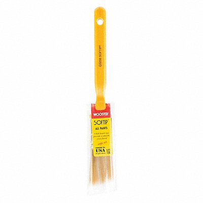 WOOSTER Q32081 Paint Brush 1 in Angle Sash Synthetic