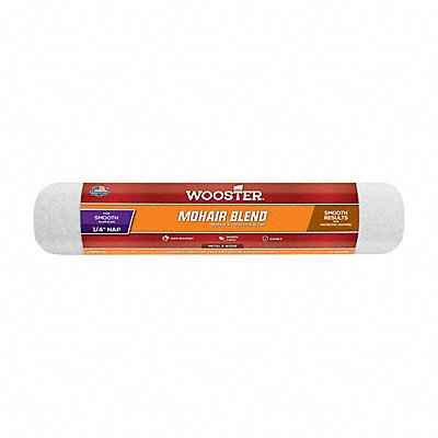 WOOSTER R20712 Roller Cover 12 L 1/4 Nap Mohair