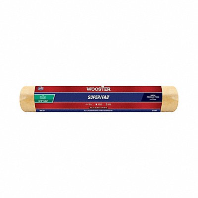 WOOSTER R24118 Paint Roller Cover 18 L 3/4 Nap Knit