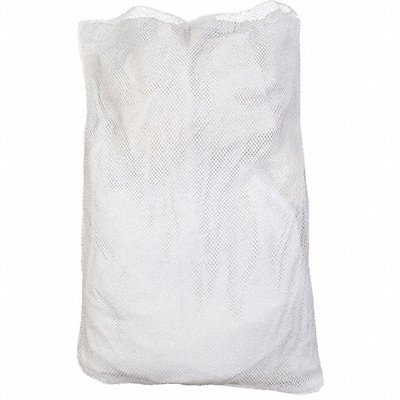 GRAINGER GT245165 Mesh Laundry Bag White Polyester PK12