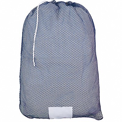 GRAINGER MP245511 Mesh Laundry Bag Blue Spring Lock PK12