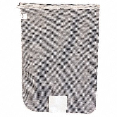 GRAINGER NP245465 Mesh Laundry Bag White Drawcord PK12