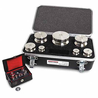 RICE LAKE WEIGHING SYSTEMS 12537 Calibration Weight Set 5000g to 1mg Mass