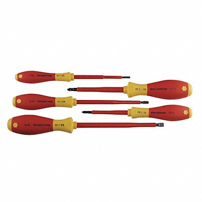 WIHA 32091 Insulated Screwdriver Set NmPcs5