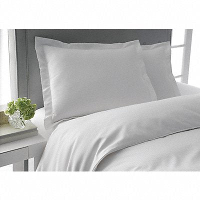 MARTEX 1C18619 Pillow Sham White Stripe 20 W 26 L PK24