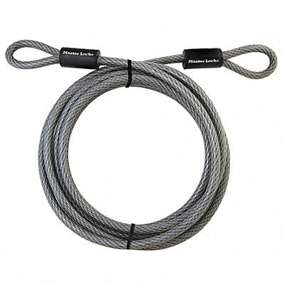 MASTER LOCK 72DPF Security Cable 180 in Steel Black