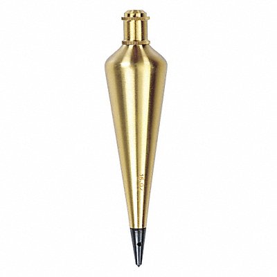 STANLEY 47974 Plumb Bob Brass 16oz.