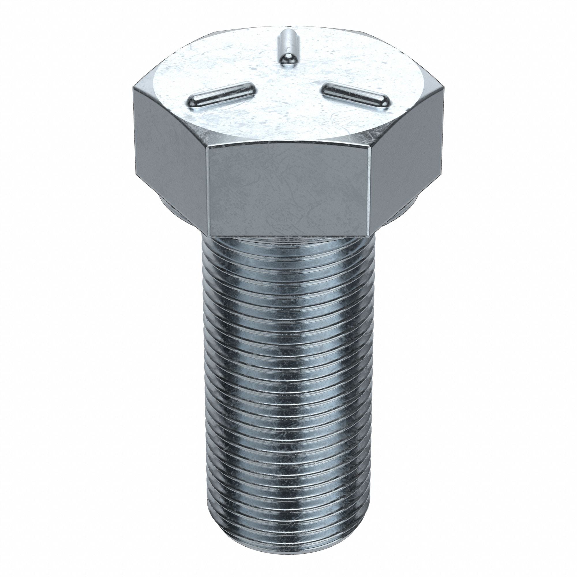 GRAINGER N010620870200 Hex Head Cap Screw Steel 2 7/8 -14 5PK