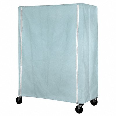 EAGLE GROUP CZC742436PB Cart Cover 36x24x74 Blue Nylon Zipper