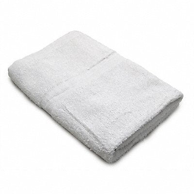 R R TEXTILE 62440 Bath Towel 24x50 In White PK12