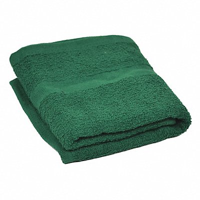 R R TEXTILE 71627 Hand Towel 16x27 In Hunter Green PK12