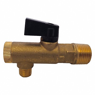 SPEEDAIRE FBV505025 Filter Ball Valve 1/2 in NPT Drain