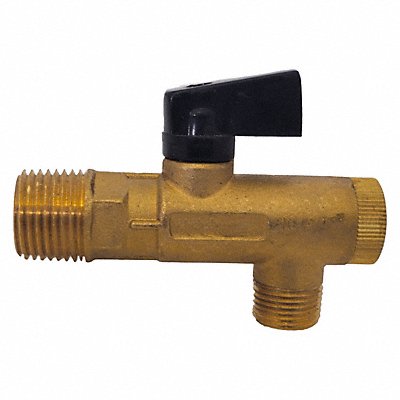 SPEEDAIRE FBV385025 Filter Ball Valve 3/8 in NPT Drain