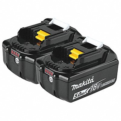 MAKITA BL1850B2 Battery Pack (2) 5.0 Ah Li-Ion PK2