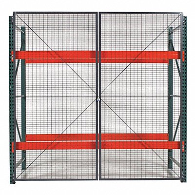 WIRECRAFTERS RDH1210 Door Kit 1 1/4x120x144in Steel 10ga