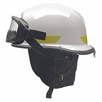 BULLARD URXWHGFP4 Fire Helmet Quick Release 3-Point White