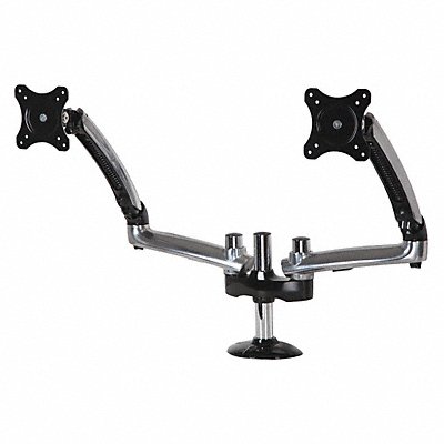 PEERLESS LCT620AD Dual-Monitor Arm Up to 29 in Desk Chrome