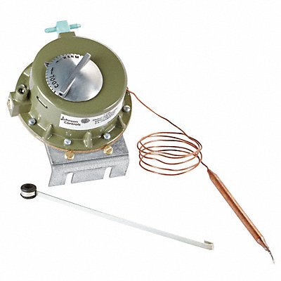 JOHNSON CONTROLS T31002 Pneumatic Thermostat Heat or Cool 2Pipe High