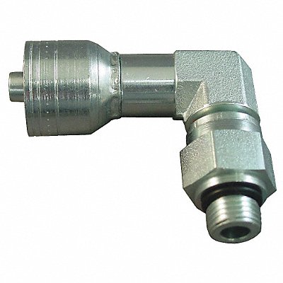 AEROQUIP 1AA10SBB8 Crimp Fitting 90 Deg 1/2 ID 7/8 MORB