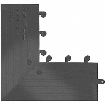 WEARWELL 56078X6X15X15BKCS4 Outside Corner Black 15 in x 15 in PK4