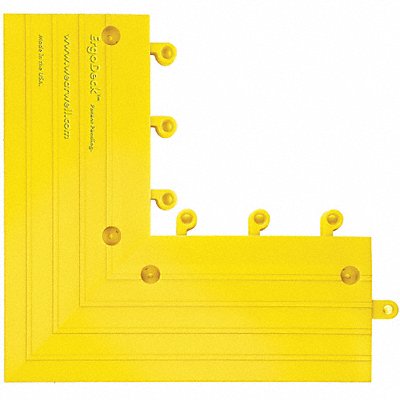 WEARWELL 560 Outside Corner Yellow 6 in x 15 in PK4