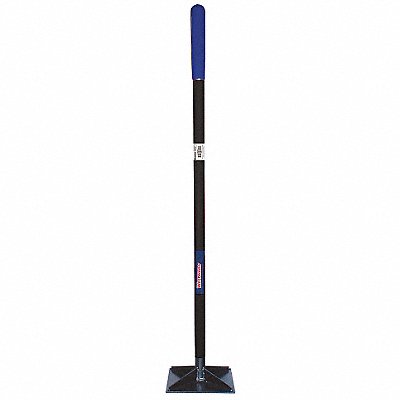 WESTWARD 38ZD98 Tamper Steel 8in.L x 8in.W Rubber Grip