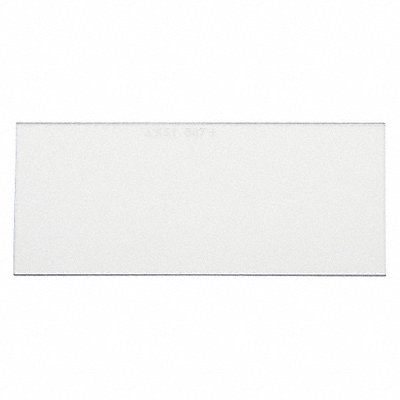 HONEYWELL FIBRE-METAL CL242 Polycarbonate Filter Plate 2In x4-1/4 In