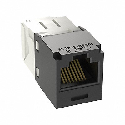 PANDUIT CJ688TGBL24 Jack Module 18.29 mm H Black PK24
