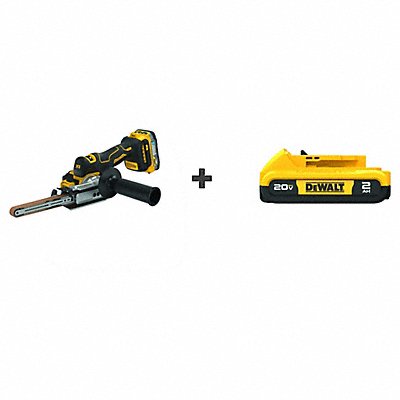 DEWALT DCM200E1DCB203 Xr Bandfile Kit w/ Bonus Battery