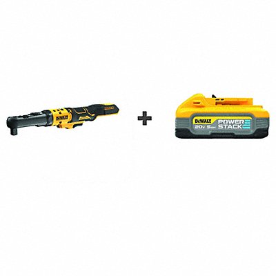 DEWALT DCF510BDCBP520 Ratchet 3/8-1/2 w/ Bonus Battery