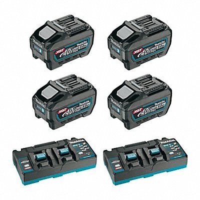MAKITA BL4050F4DC40RB2 Battery and Charger Combo